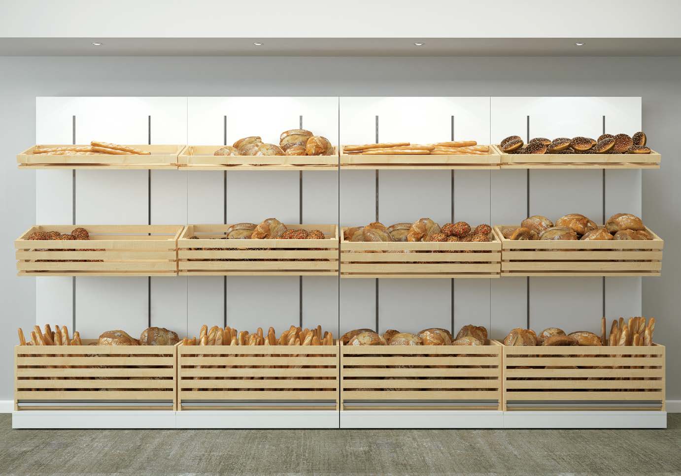 Espositore pane PA